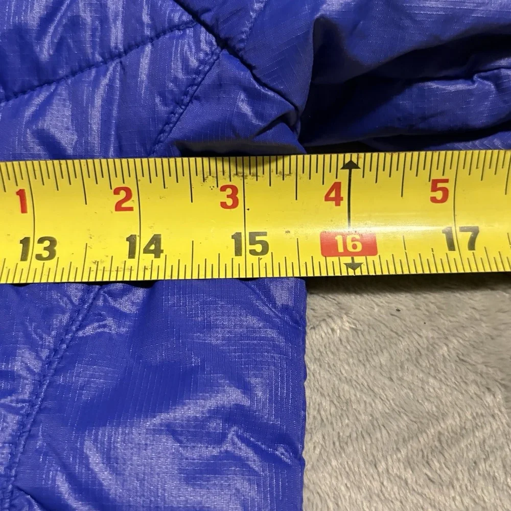 L.L. Bean Jacket Kids M 5-6: Purple/Blue Hooded Down Puffer Winter Coat